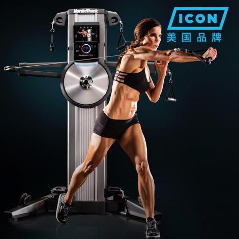 美国爱康FushionCST力量健身器械诺迪克综合训练器有氧...